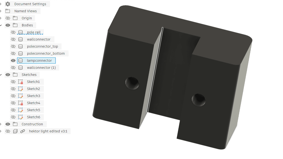 height adjustable wall growlight mount screenshot 2